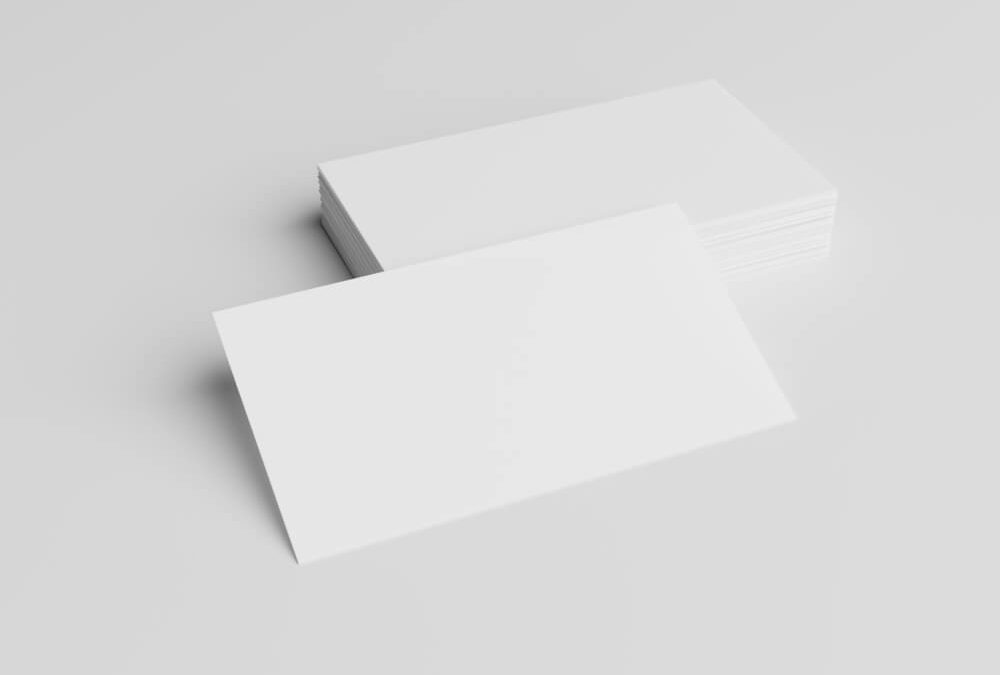 Wizytówki ekologiczne – trendy i korzyści dla firm