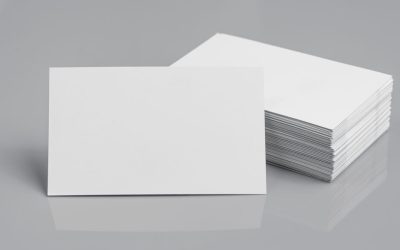 5 najczęstszych błędów przy projektowaniu wizytówek firmowych