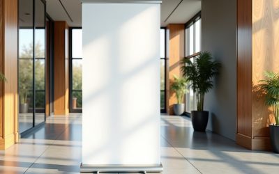 Jak wykorzystać Roll up reklamowy w codziennej pracy lub biznesie?